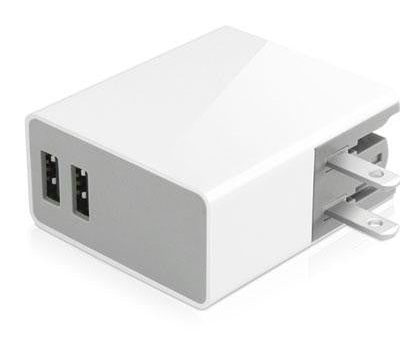 24W Dual Port Wall Charger For Cheap